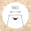 Sticker 50mm Knuffelberen