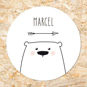 Sticker 50mm Knuffelberen