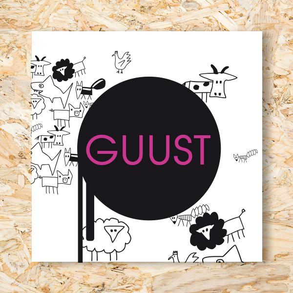 Sticker 40mm Beestenboel