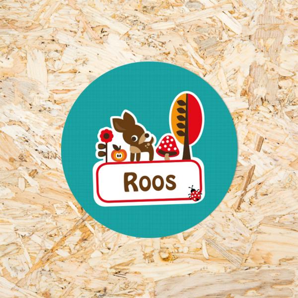 Sticker Retro Bambi 30mm
