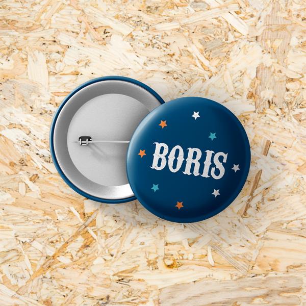 Button speld 37 mm Circus