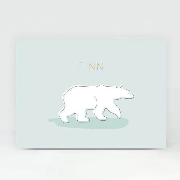 GB015 Geboortekaartje Finn