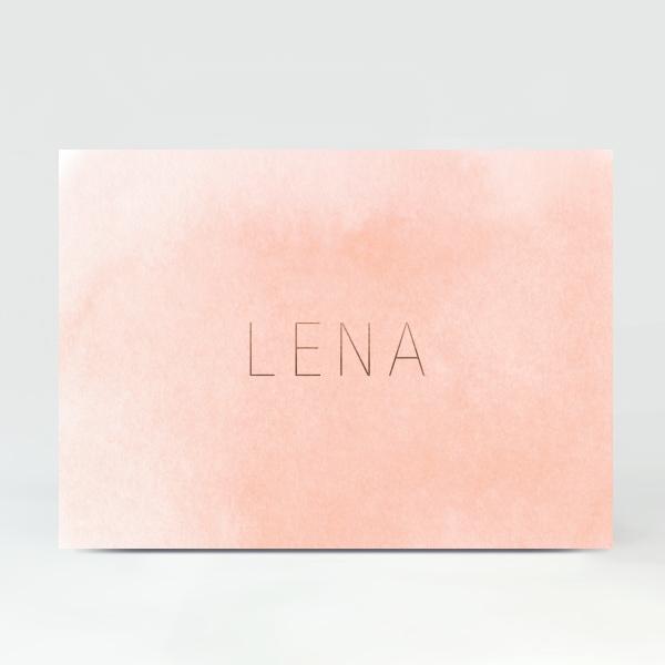 GB018 Geboortekaartje Lena