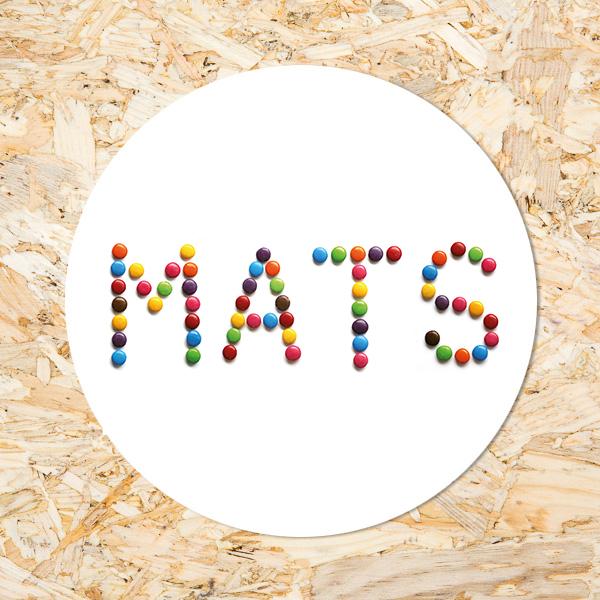 Sticker 40mm Snoepletters